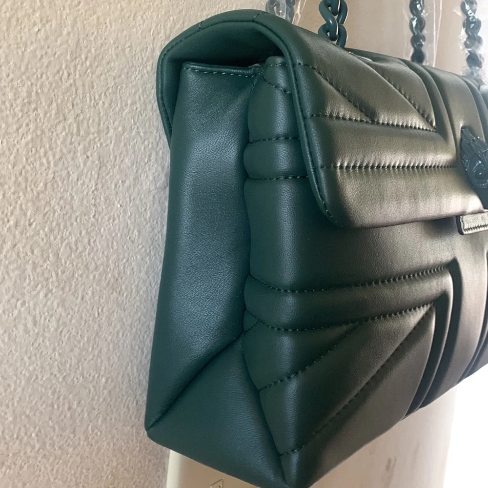 - Kurt Geiger London Leather Kensington Union Jack Bag - Picture 5 of 11